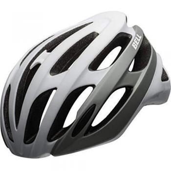 BELL Falcon MIPS Casco de Ciclismo Road, Gris Mate y Blanco Brillante, Medium