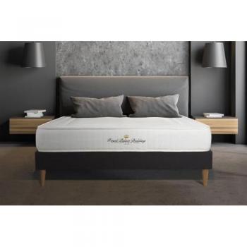 Somier Negro + Colchón de Espuma Viscoelástica 120 x 200 cm - Firmeza Alta
