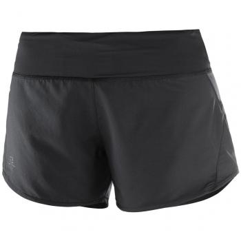 Salomon Elevate 2in1 W Pantalones Cortos, Mujer, Negro