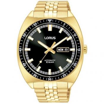 Reloj Lorus RL448BX9 - Diseño Elegante - Resistente Al Agua - Correa de Acero Inoxidable - Automático de Acero con Correa Dorada
