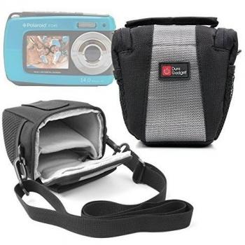 DURAGADGET Funda Compatible con Cámara compacta Polaroid IF045 | Sony DSC-W810 | Fujifilm XP90 | Canon PowerShot SX620 HS - Asa De Hombro Regulable Viajar