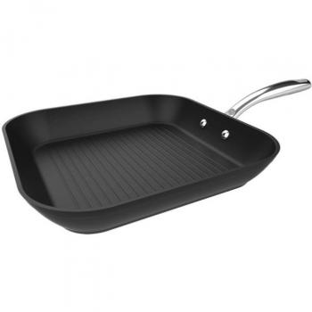 Cecotec Full Crystal Grill Sartén Parrilla Rectangular 28 cm