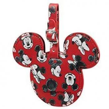 Samsonite Global Ta Disney Etiqueta de Equipaje, 13.5 cm, Rojo