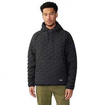 Sudadera con capucha Mountain Hardwear Stretchdown Light negra - L, chaqueta de plumas, diseño ligero, material elástico, color negro, talla grande