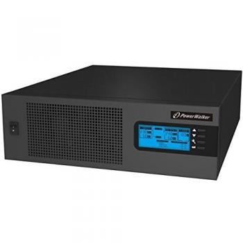 PowerWalker Inverter 5000 PSW 5000VA 1salidas AC Montaje en rack o Montaje en bastidor Negro sistema de alimentación ininterrumpida