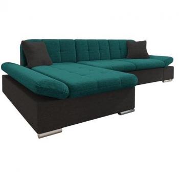 Sofá rinconero Comfivo 219, verde, 278 x 151 x 76 cm