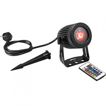 Eurolite LED-Aussenscheinwerfer Anzahl Leds: 1 Negro