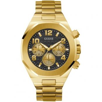 Guess Reloj de hombre Empire GW0489G2 de acero y correa dorada