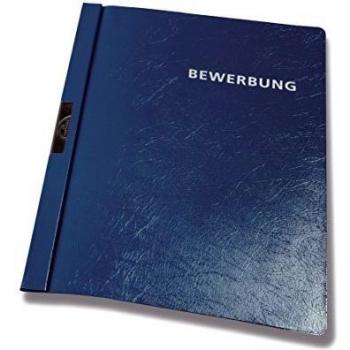Carpeta de Aplicaciones Durable A4 con Clip, 30 Hojas, Color Azul Oscuro