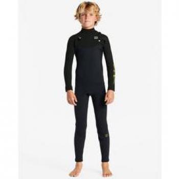 Traje de Surf con Cremallera en el Pecho para Chicos 8-16