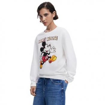 Desigual Women's Mickey Mouse™ Round Neck Sweatshirt