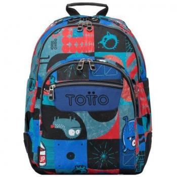 Mochila escolar cyber monstruos - Crayoles