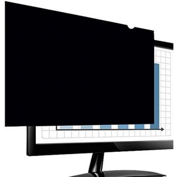 Fellowes PrivaScreen Anti Glare Black Privacy Filter & Screen Protector For Monitor/Computer, 21.5 Inches 16:9 Widescreen - Easy Attach & Removal With Quick Reveal Tabs