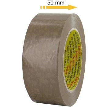 Cinta adhesiva PVC 3 m Habana 50 MM X 100 m