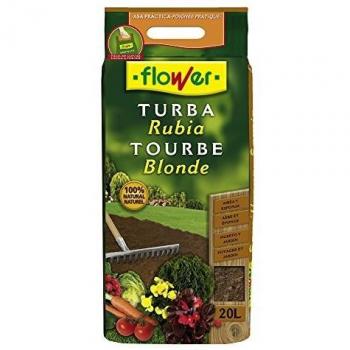 Flower 80081 Substrato Turba Rubia, Marrón, 30x5x55 cm