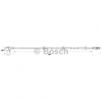 Metzger 0900421 Sensor, revoluciones de la rueda