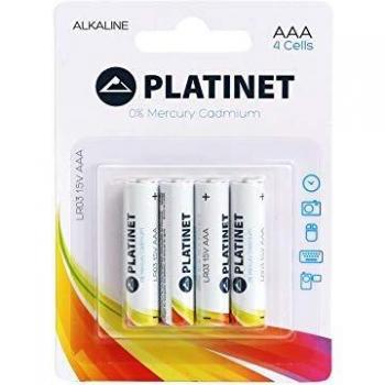 PLATINET Alkaline Pro Pila ALCALINA AAA LR03 Blister*4