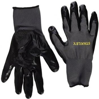 Stanley 580L RSY580L-Guantes de protección, Color, Gris