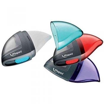 Maped 538923 - Goma y afilalápiz, Colores Surtido, 1 unidad