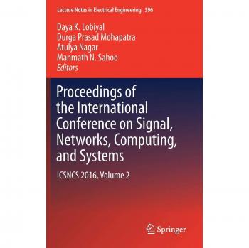 Proceedings of the International Conference on Signal, Networks, Computing, and Systems: ICSNCS 2016, Volume 2