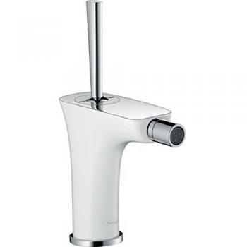 Hansgrohe 15270400 PuraVida grifo de bidé, blanco/cromo