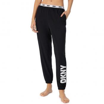Pantalón largo jogger de mujer DKNY con logo