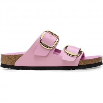 Sandalias de Mujer Birkenstock Modelo Arizona Big Buckle Cuero Natural Patent