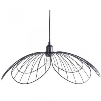 Lámpara de Techo Alexandra House Living Negro Metal 40 W 50 x 16 x 50 cm