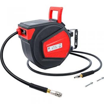 Enrollador de manguera de aire automático BGS DIY 12 m + 2 m