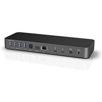 OWC Dock/Port replicator Wired Thunderbolt 3 Grey - No, OWCTB3DK14PSGG