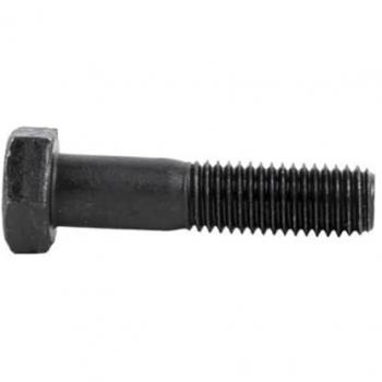 Tornillo cabeza hexagonal Whitworth (UNC) DIN-931, 1/2 rosca parcial, clase 8.8, color negro, medidas: 80 mm de longitud y 13 mm de diámetro, presentado en caja