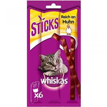 Whiskas Sticks 14 x 36 g - Rico en pollo