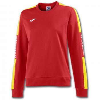 Joma Champion IV Sudaderas, Niñas, Rojo-Amarillo, XS