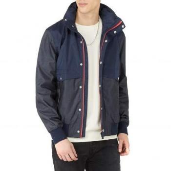 Kaporal Rebel, Abrigo para Hombre, Azul Blue Us, Medium