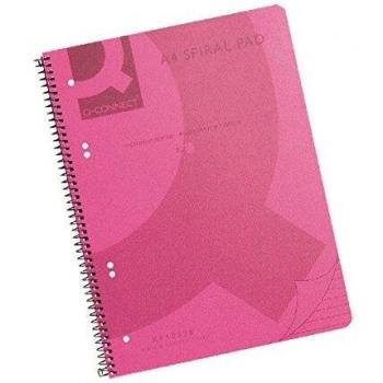 Q-Connect KF10038 - Cuaderno con espiral