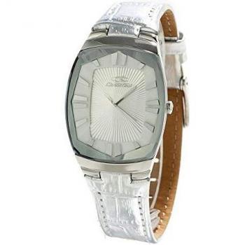 Chronotech Women's Transparent Quartz Watch with Leather Strap CT7065L-26 (Ø 30mm)