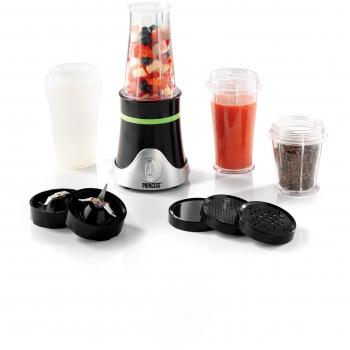 Princess Mini Blender, Negro, Acero inoxidable, 50/60 Hz, 230 V
