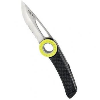 Petzl Spatha Clippable Black Rescue Knife
