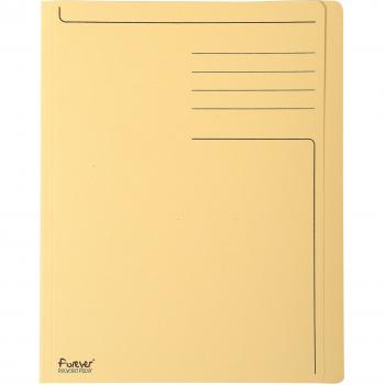 Subcarpetas Forever® impresas con portada más estrecha - Exacompta 441002E - 280 g/m2 Crema, 100 packs