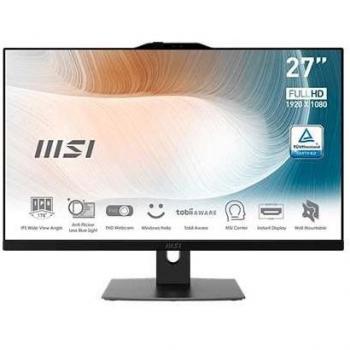 MSI Modern AM272P 12M-440EU All-in-One PC, Intel Core i5-1235U, 8GB DDR4 RAM, 512GB SSD, 27 Full HD IPS Display, Windows 11 Home