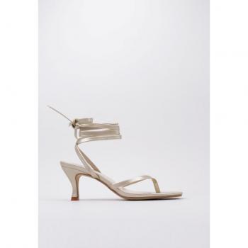 Sandalia de Tacón Metalizado Krack Core GLINT 35 para Mujer
