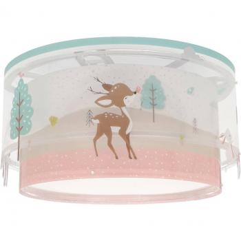 Plafón de techo infantil Loving Deer Ciervo