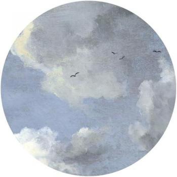 Papel Pintado Redondo Autoadhesivo Komar Simply Sky, 125 cm de Diámetro