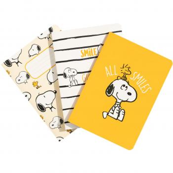 Set 3 Libretas A6 Snoopy Lazy Days