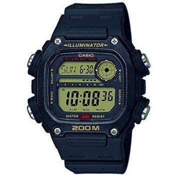Casio Reloj para Hombre de Cuarzo con Correa en plástico DW-291H-9AVEF