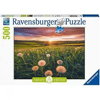 Puzzle 500 Piezas Ravensburger - Dientes de León al Atardecer - Edición Naturaleza