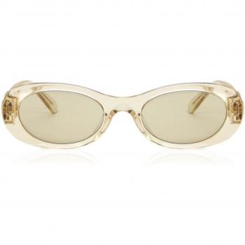 Miu Miu MU06ZS 11T40F Women's Sunglasses Brown Size 50 Rotonda Beige