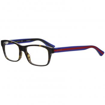 Gucci marco óptica GG0006O 007 de la Habana de Plástico del tamaño de 55 mm de Hombre