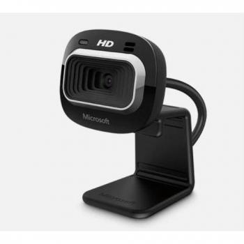 Microsoft LifeCam HD-3000 Webcam, TrueColor Technology, 720p HD Video, USB Connectivity, Business Packaging (OEM), Part Number: T4H-00004
