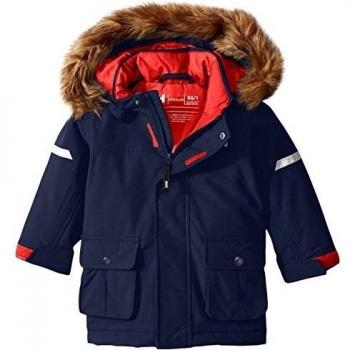 Helly Hansen K Legacy - Parka para niños, color azul, talla 98/3